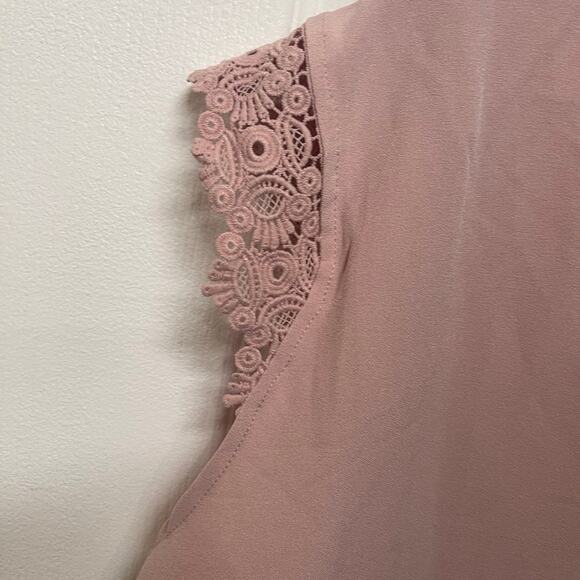 Shein Curve womens mauve pink top Sz 3xl - Picture 6 of 8